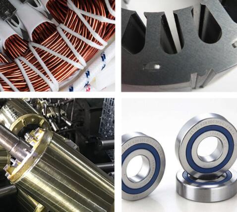 普通電機(jī)內(nèi)部結(jié)構(gòu)展示